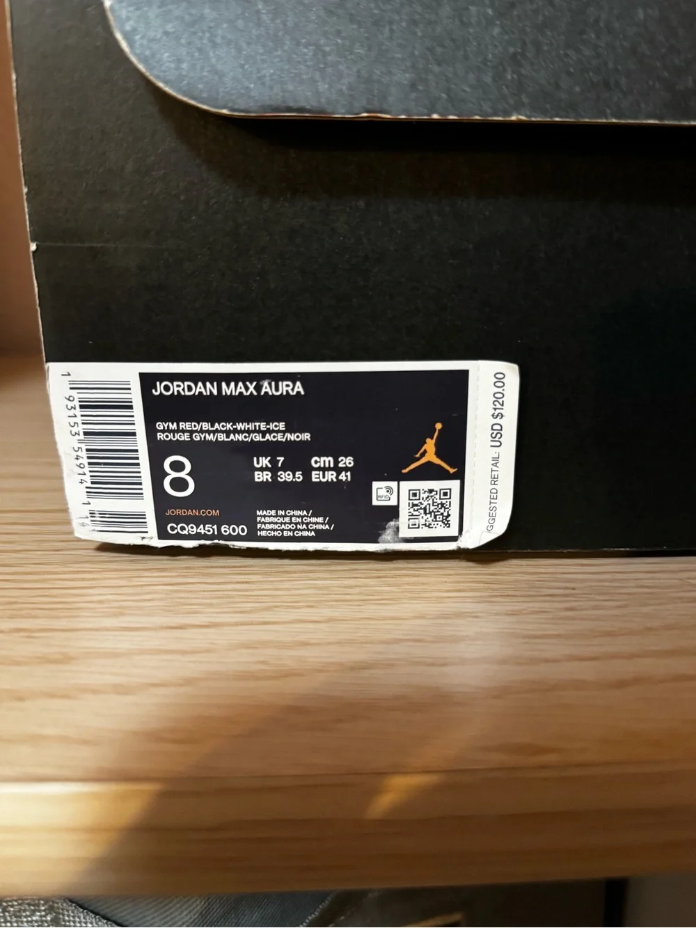Jordan lightly worn